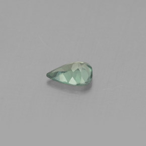 Alejandrita multicolor natural de 0,13 ct, en forma de pera, VS