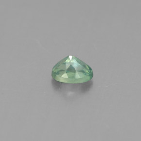 Alejandrita multicolor natural de 0,20 ct, corte óvalo, VS
