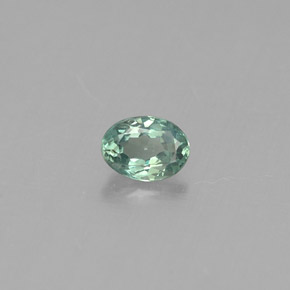 Alejandrita multicolor natural de 0,15 ct, corte óvalo, VS