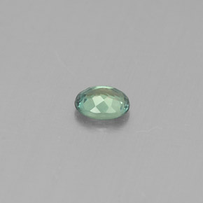 Alejandrita multicolor natural de 0,13 ct, corte óvalo, VS