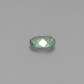 Alejandrita multicolor natural de 0,14 ct, corte óvalo, VS