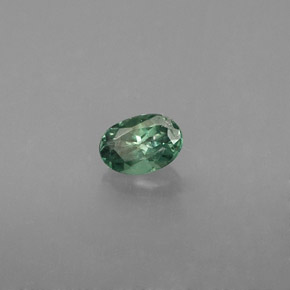 Alexandrita Verde/rojo natural de 0.25 ct, Corte Óvalo, VS
