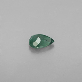 Alexandrita Verde/rojo natural de 0.27 ct, En forma de pera, VS-SI