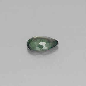 Alejandrita multicolor natural de 0,34 ct, en forma de pera, VS