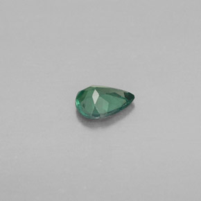 Alejandrita multicolor natural de 0,29 ct, en forma de pera, VS