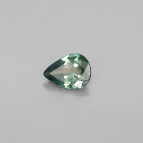 Alejandrita multicolor natural de 0,28 ct, en forma de pera, VS