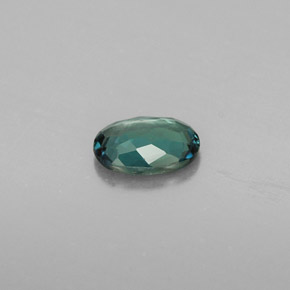 Alexandrita Verde/rojo natural de 0.46 ct, Corte Óvalo, VS