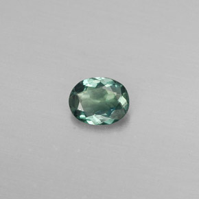 Alexandrita Verde/rojo natural de 0.29 ct, Corte Óvalo, VS