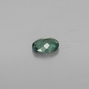 Alexandrita Verde/rojo natural de 0.36 ct, Corte Óvalo, VS