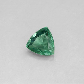 Alejandrita multicolor natural de 0,24 ct, trillón, VS