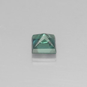 Alejandrita multicolor natural de 0,33 ct, cuadrado, VS