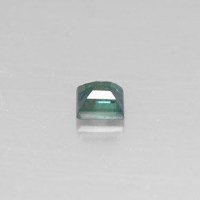 Alejandrita multicolor natural de 0,20 ct, cuadrado, VS