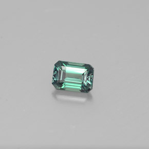 Alejandrita multicolor natural de 0,25 ct, corte esmeralda, VVS-VS