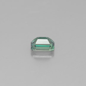 Alejandrita multicolor natural de 0,25 ct, corte esmeralda, VVS-VS