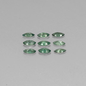 Gemas de alejandrita cambio de color natural de  ct, marquesa, VS