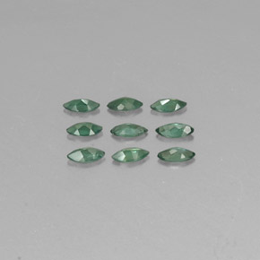 Gemas de alejandrita cambio de color natural de  ct, marquesa, VS