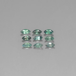 Gemas de alejandrita cambio de color natural de  ct, marquesa, VS