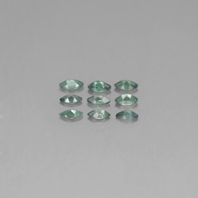 Gemas de alejandrita cambio de color natural de  ct, marquesa, VS