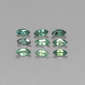 Gemas de alejandrita cambio de color natural de  ct, marquesa, VS