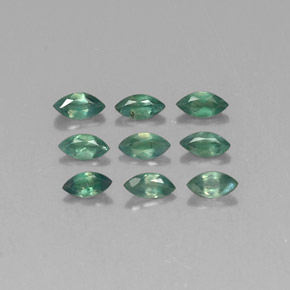 Gemas de alejandrita cambio de color natural de  ct, marquesa, VS