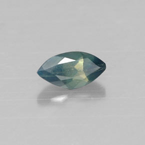 Alejandrita multicolor natural de 0,08 ct, marquesa, VS