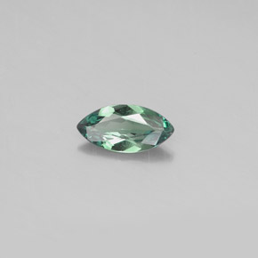 Alejandrita multicolor natural de 0,26 ct, marquesa, VS