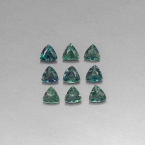 Gemas de alejandrita multicolor natural de  ct, trillón, VS