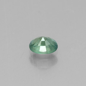 Alexandrita Verde/rojo natural de 0.13 ct, Corte Óvalo, VS