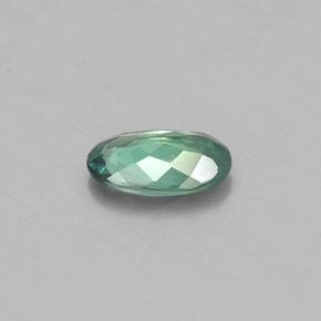 Alejandrita multicolor natural de 0,42 ct, corte óvalo, VS