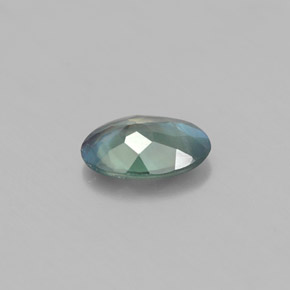 Alejandrita multicolor natural de 0,43 ct, corte óvalo, VS