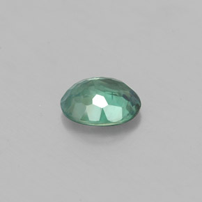 Alejandrita multicolor natural de 0,47 ct, corte óvalo, VS