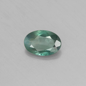 Alejandrita multicolor natural de 0,45 ct, corte óvalo, VS-SI