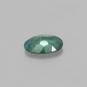 Alejandrita multicolor natural de 0,45 ct, corte óvalo, VS-SI