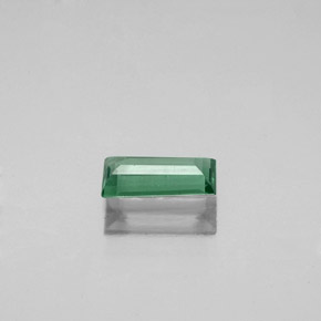 Alejandrita multicolor natural de 0,56 ct, baguette, VS