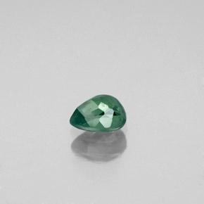 Alejandrita multicolor natural de 0,50 ct, en forma de pera, VS