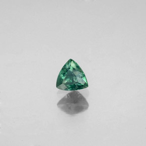 Alejandrita multicolor natural de 0,32 ct, trillón, VS-SI