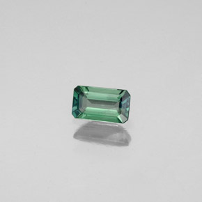 Alexandrita Verde/rojo natural de 0.25 ct, Corte Baguette, VS-SI