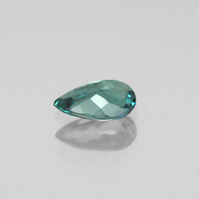 Alejandrita multicolor natural de 0,35 ct, en forma de pera, VS