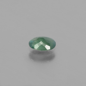 Alexandrita Verde/rojo natural de 0.55 ct, Corte Óvalo, VS-SI
