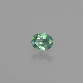 Alexandrita Verde/rojo natural de 0.34 ct, Corte Óvalo, VS