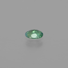 Alexandrita Verde/rojo natural de 0.34 ct, Corte Óvalo, VS