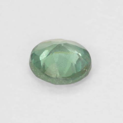 Alejandrita verde natural de 0,07 ct, corte redondo, VVS-VS