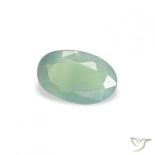 Alexandrita Verde menta claro natural de 0.34 ct, Ovalada, VS-SI