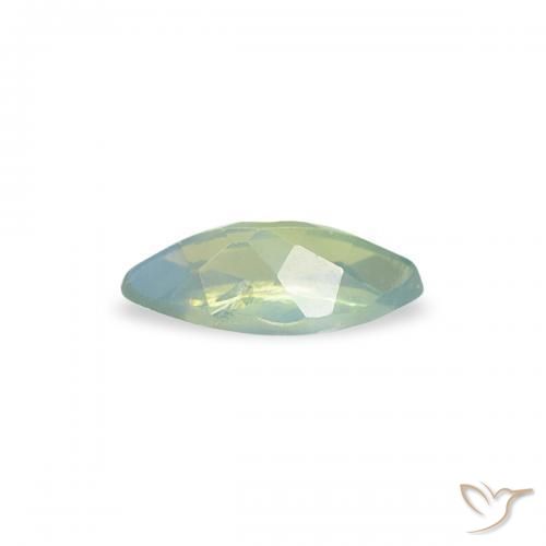 Alexandrita Verde medio natural de 0.16 ct, Marquesa, VVS-VS