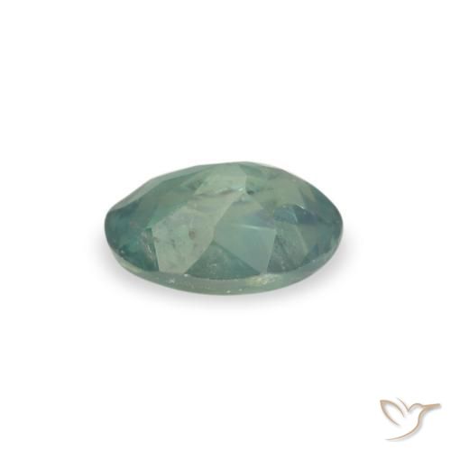 Alexandrita Verde medio natural de 0.21 ct, Ovalada, VS