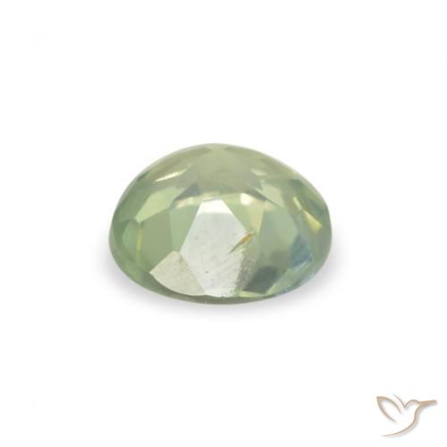 Alexandrita Verde amarillo natural de 0.28 ct, Redondo, VS