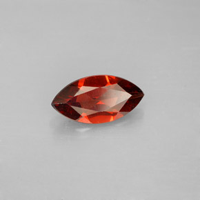 granate almandino Roja natural de 1.16 ct, Marquesa, VS-SI