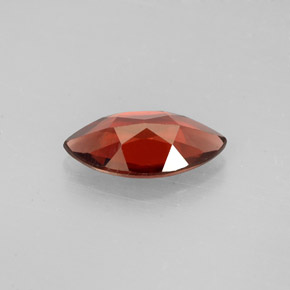 Granate almandino rojo natural de 1,18 ct, marquesa, VVS-VS