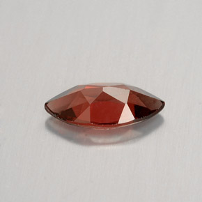 granate almandino Roja Anaranjada natural de 1.26 ct, Marquesa, VVS-VS