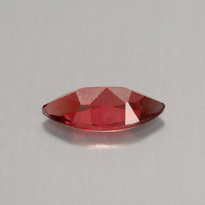granate almandino Roja natural de 1.16 ct, Marquesa, VS